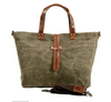 Lehmann Modehaus' Anton - Heirloom-Tasche Aus Gewachstem Canvas